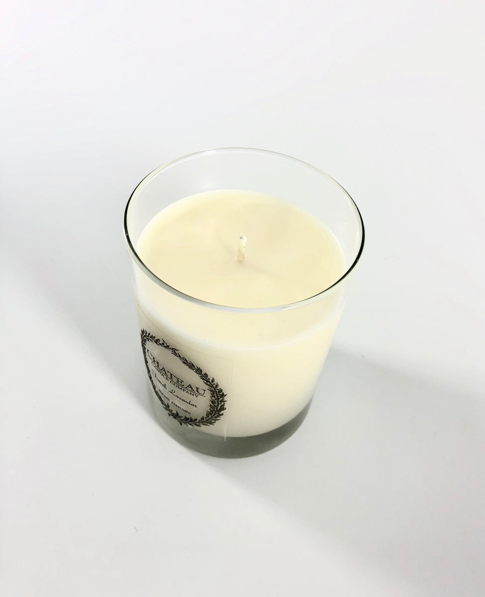 Coconut Wax Candle Candle, 10 oz Lavana Glossy White – That's Just